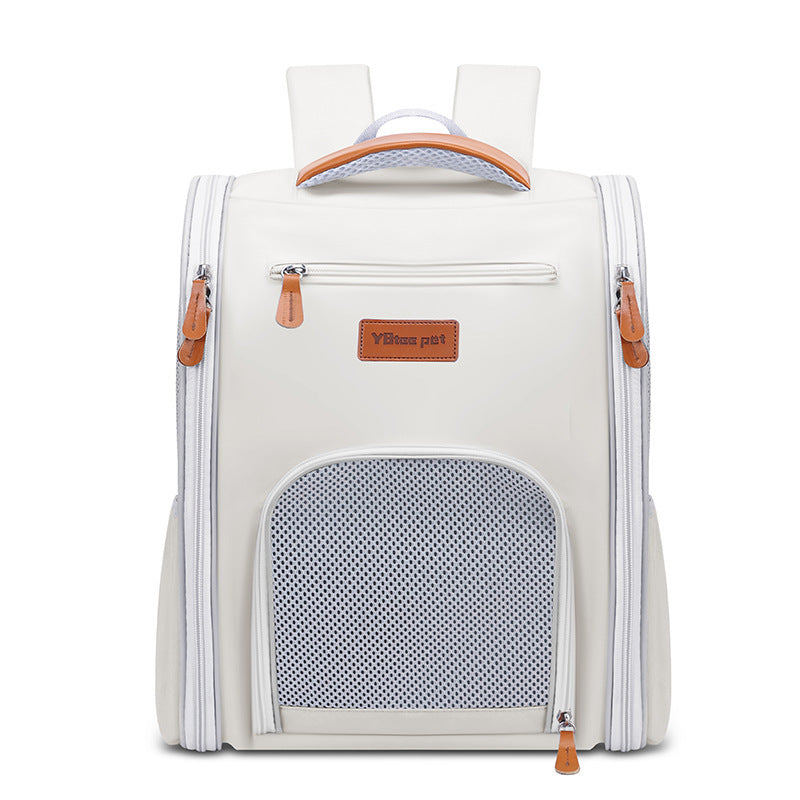 Four Sides Breathable Pet Bag Foldable Portable Oxford Cloth
