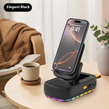 Bracket Audio Rotating Folding Bluetooth Speaker Three-in-one