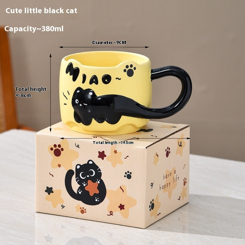 Suit Ceramic Mug Drinking Couple