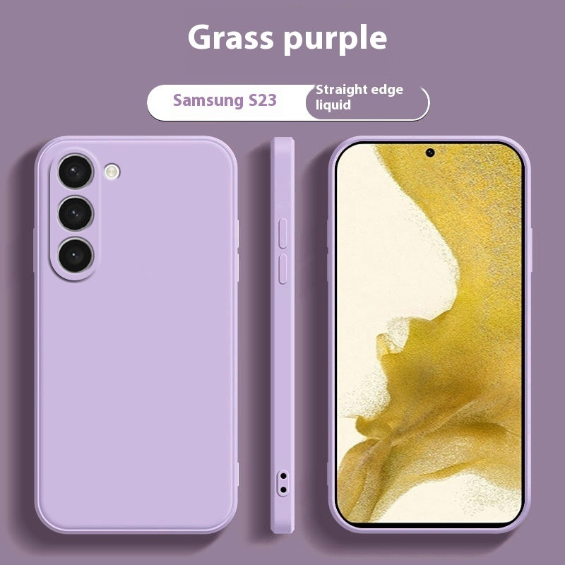 Advanced Liquid Silicone New Lens All-inclusive Phone Case