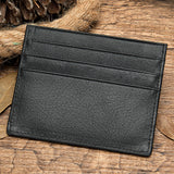 First Layer Cowhide Card Holder Fashion Simple Card Holder