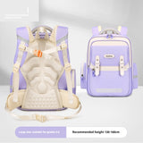 Large Capacity Burden-reducing Waterproof Children's Spine Protection Schoolbag