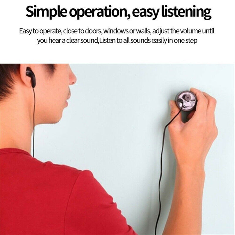 High Strength Through-Wall Microphone Voice Listen Detector for Engineers