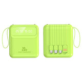 Mini Small Large Capacity With 4 Lines Power Bank