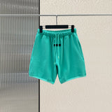 Men's Casual Five-point Solid Color Sweatpants