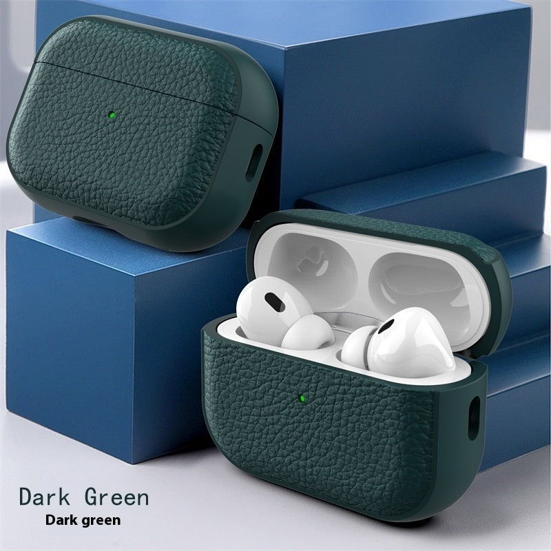 Leather Pattern Protective Cover Suitable For Bluetooth Headset