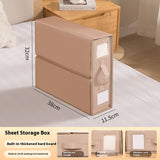 Oxford Cloth Bed Sheet Four-piece Set Storage Box Household Foldable Clothes Storage Box
