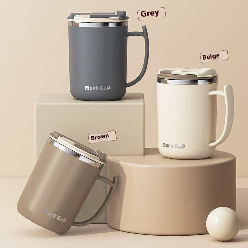 304 Stainless Steel Mug Cup Double Wall Insulation Anti-scalding Coffee Cup