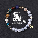 European And American Twelve Constellations Bracelets White Turquoise Eight Planets