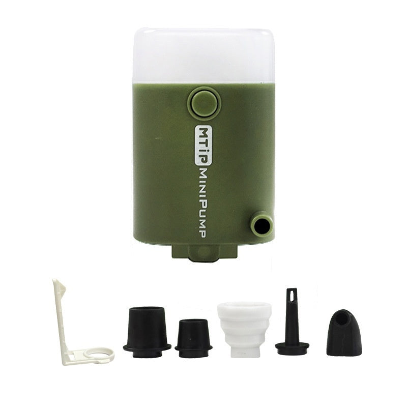 Outdoor Portable Floatation Bed Vacuum Bag Air Camping Lantern