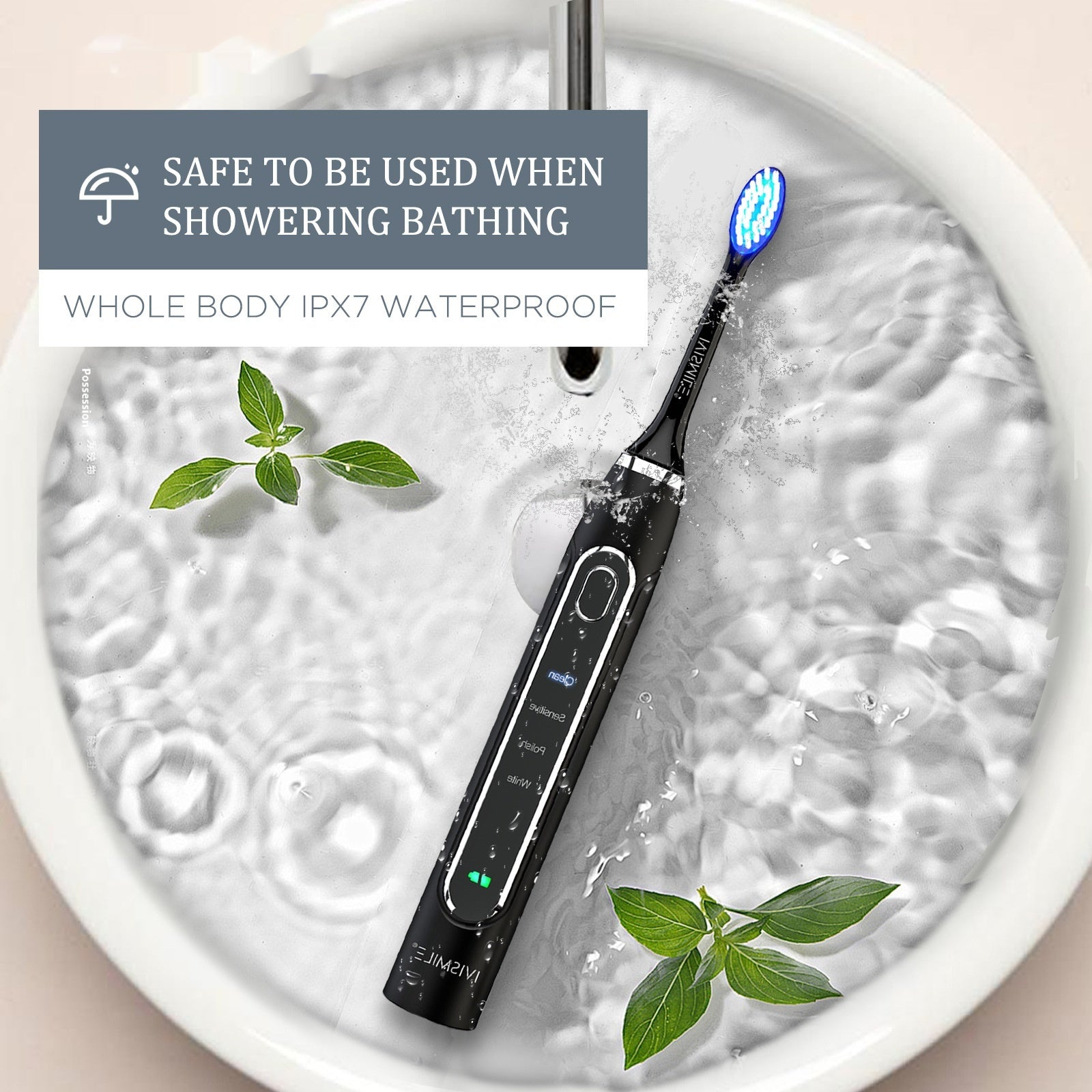 Electric Toothbrush LED Soft Hair