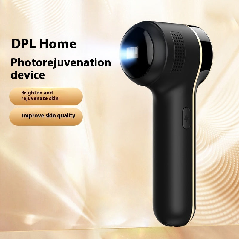 Black Gold Freezing Point IPL Device DPL Super Photon Quantum Sr Beautification Tool Brightening Light Spot