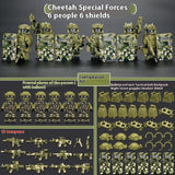 Military Building Blocks Doll Assembled Desert Special Forces