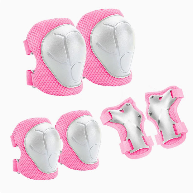 6-piece Set Of Protective Gear For Children's Roller Skating