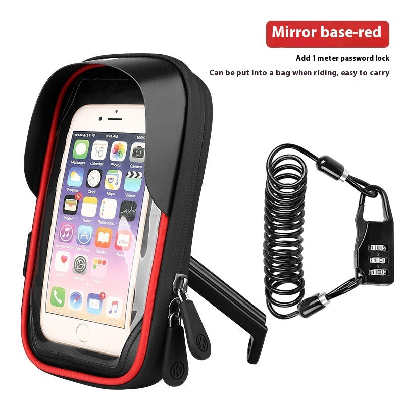 Bicycle Mobile Phone Stand Waterproof Touch Screen Bag