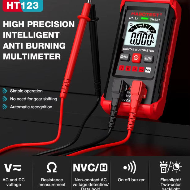 Huabo HT123 Digital Multimeter