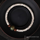 Mini Xingyue Bodhi Single-wrap Bracelet Crescent Moon High Density Smooth And White