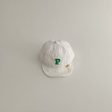 Ins Alphabet Peaked Cap Baby Sun Protection Children