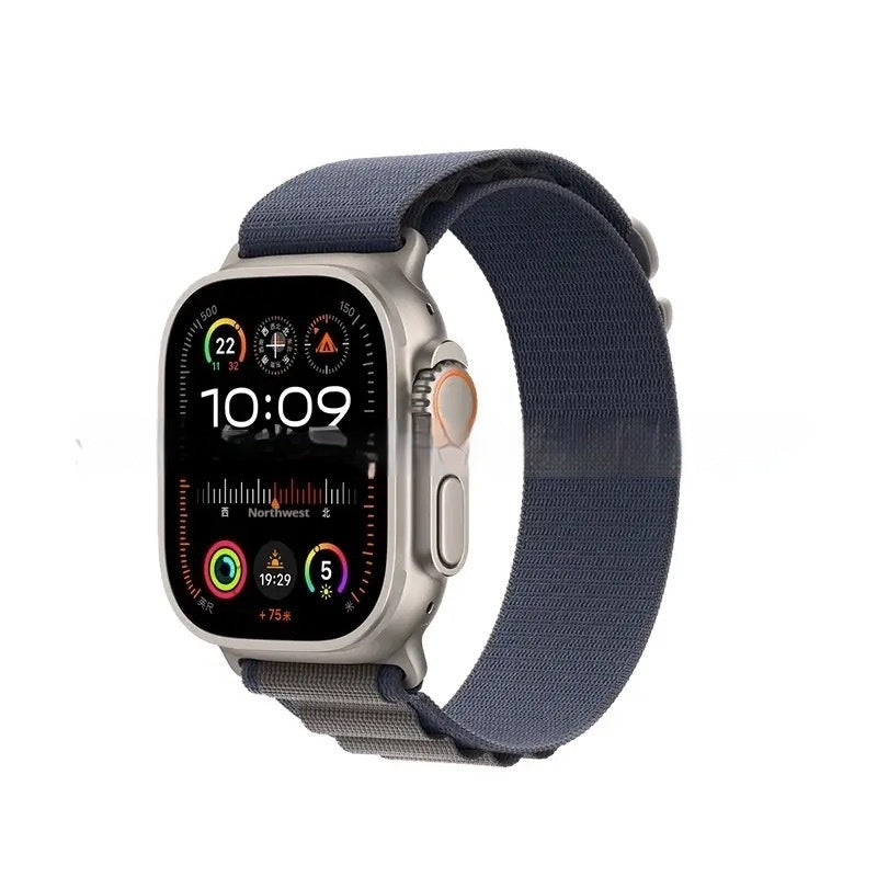 Watch6 7 8 9 Nylon Loopback Strap S10Ultra46m Strap