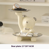 Living Room Tray Cream Style Home Hallway Entrance Key Storage Decoration