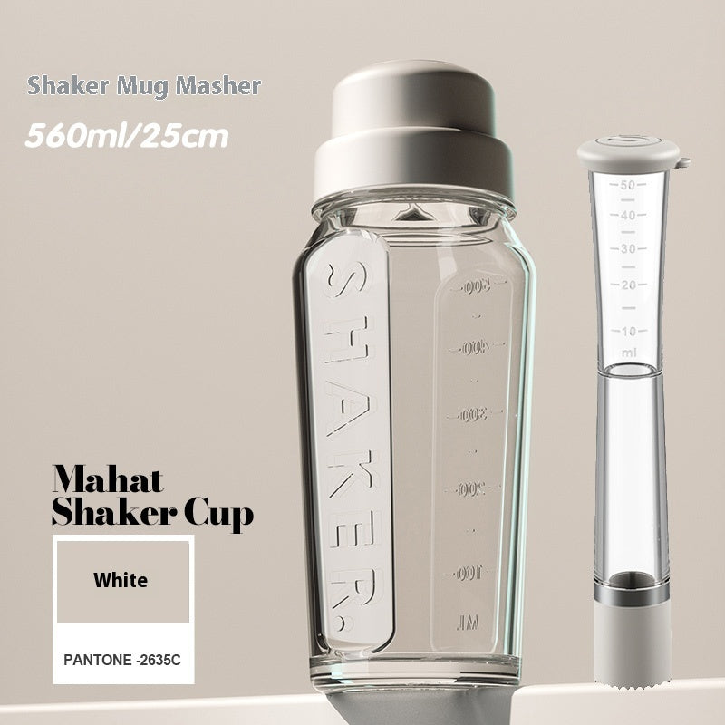 Juice Bar Food Grade Glass Cocktail Shaker Tools