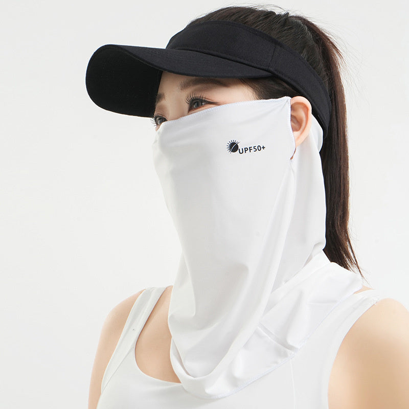 Mask Female Riding UV Protection Neck Ear Hanging