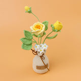 Handmade Wool Knitted Flower Pot