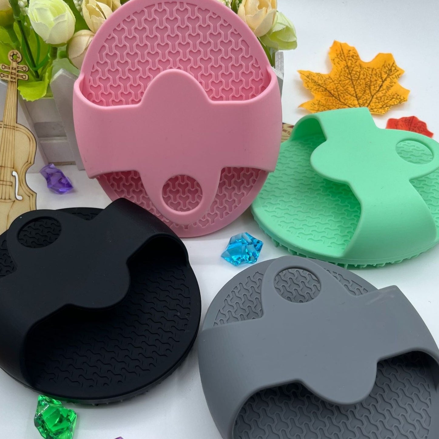 New Silicone Bath Brush