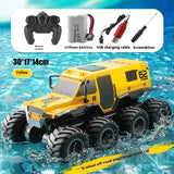 Eight-wheel Amphibious Climbing Off-road Vehicle Boy Electric Toy Simulation Armored RC Remote Control Car