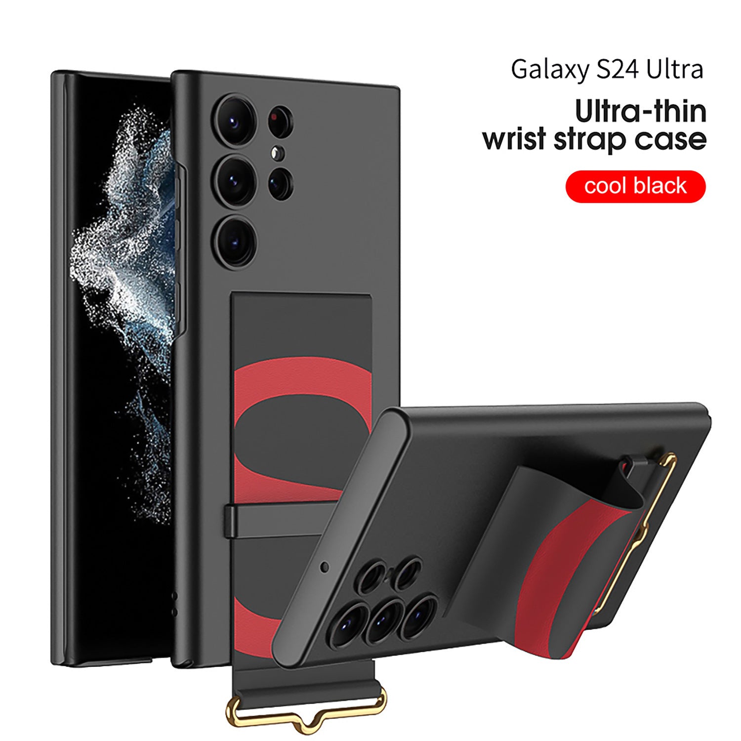 Ultra-thin Wrist Strap Bracket Protective Cover Drop-resistant Phone Case
