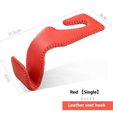Leather Weight Car Headrest Hook