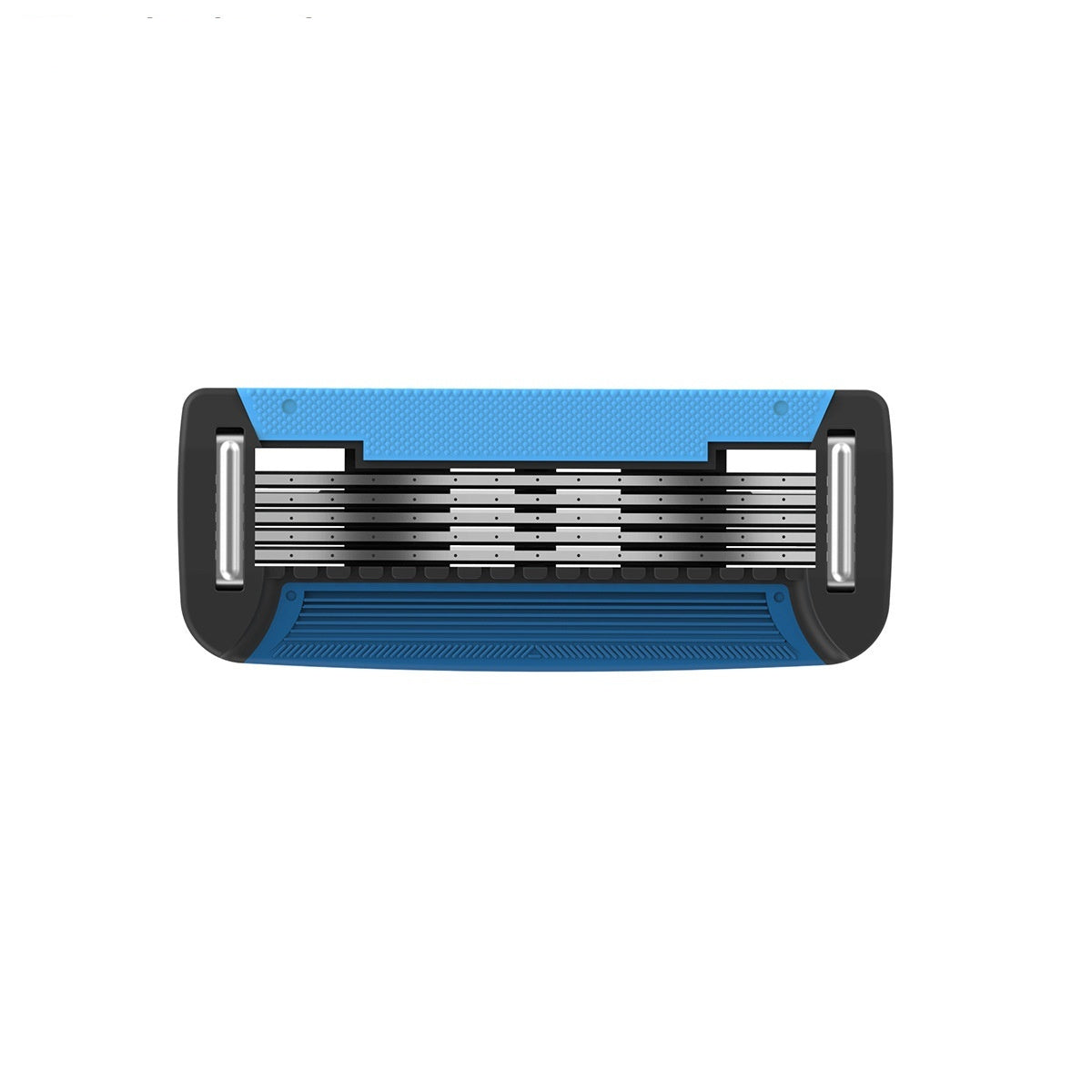 Men's Shaver 5 1-layer Imported Cutter Head Whale Style Shaving Manual Shaver 1 Handle 2 Cutter Head 1 Base