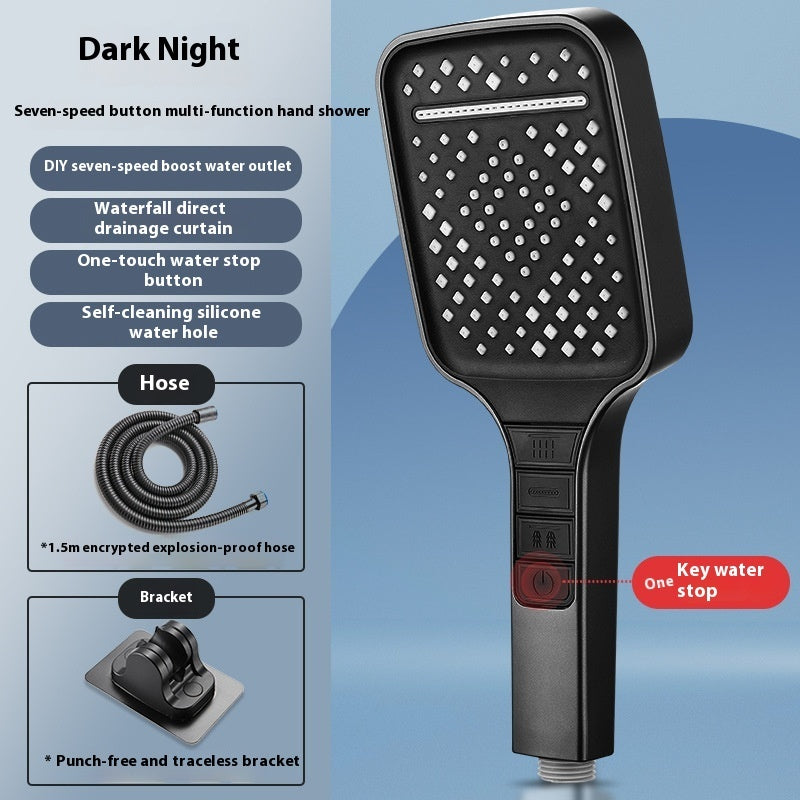 Handheld Rain Supercharged Shower Head