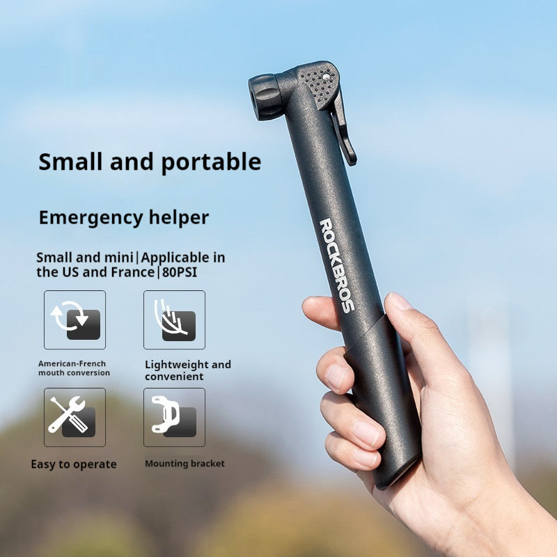 Portable Mini American French Valve Bicycle Tire