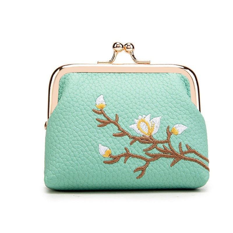 Embroidered Multi-functional New Portable Mini Wallet