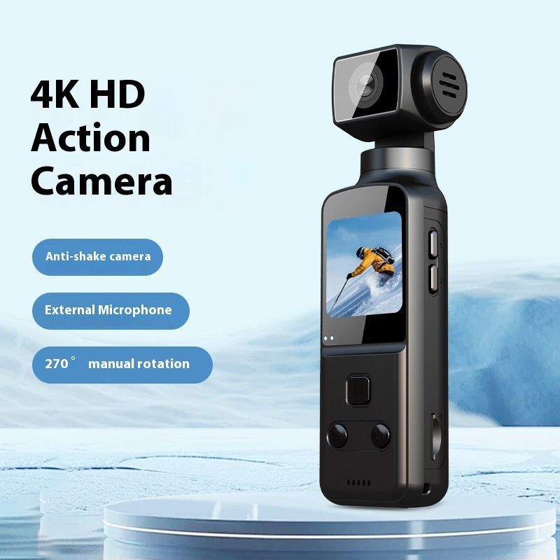 4K HD Anti Shake Pocket Sports Mini Action Camera