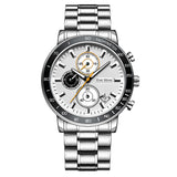 Waterproof Watch Luminous Small Three-pin Steel Watch