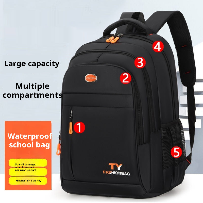 Large Capacity High School Junior High School Primary School Student Schoolbag