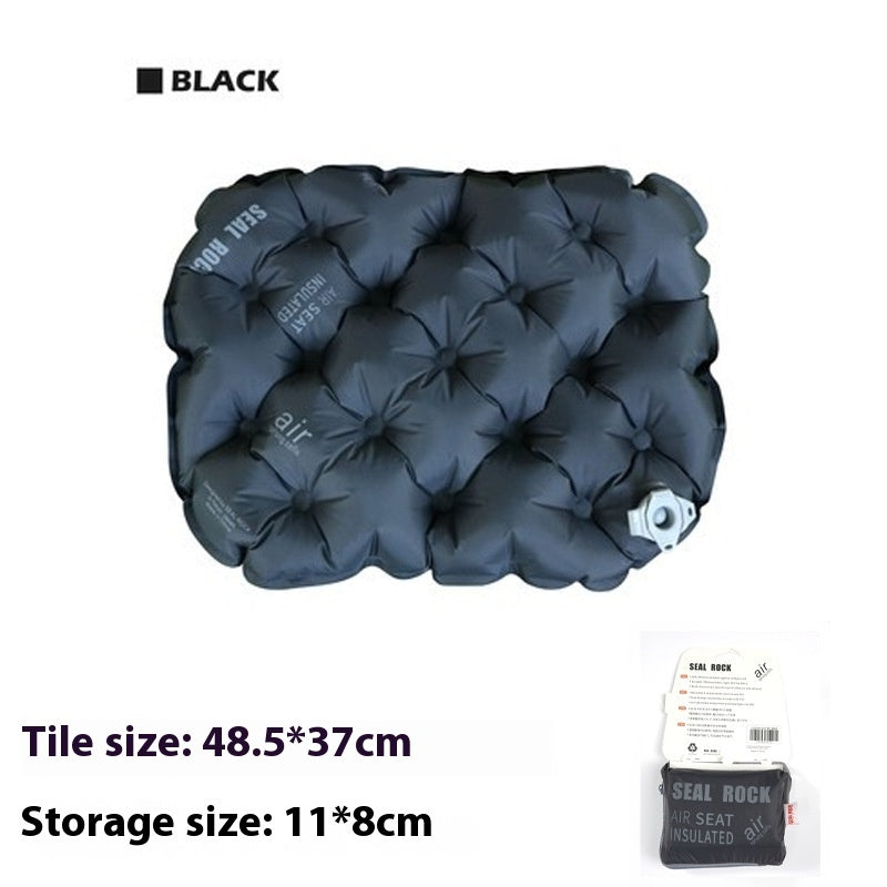 Single Outdoor Cushion Egg Nest Thickened Picnic Inflatable Moisture-proof Mat