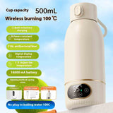 Integrated Insulation Intelligent Portable Electric Kettle