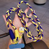 Crossbody Three-strand Horse Tail Mobile Phone Lanyard