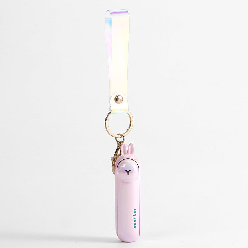 Powered Hand Fan Keychain