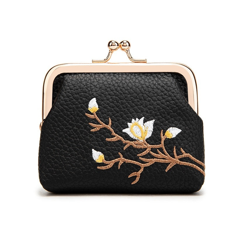 Embroidered Multi-functional New Portable Mini Wallet
