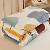 Milk Velvet Blanket Quilt Thickened Winter Coral Flannel