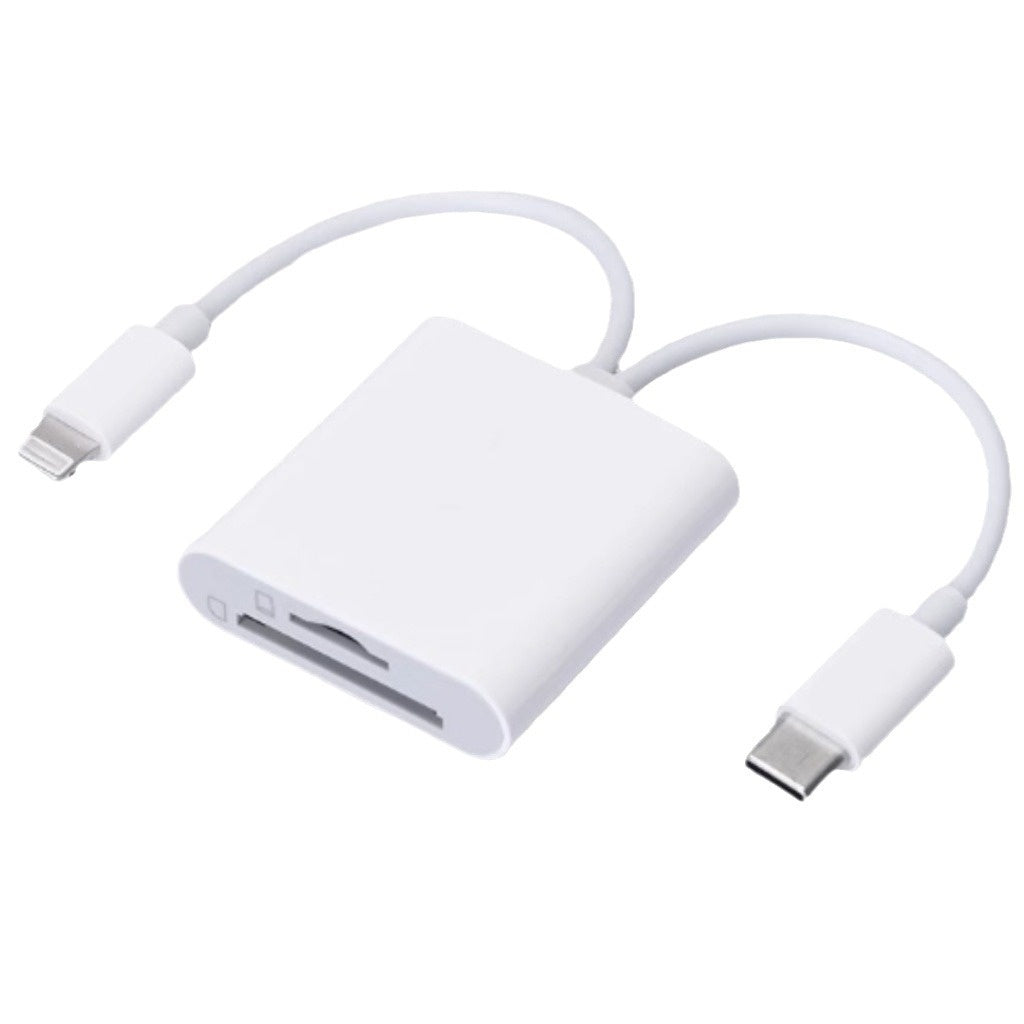 Type-c Mobile Phone Tablet SDTF Camera Memory Card Reader USBOTG Adapter Cable