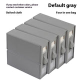Oxford Cloth Bed Sheet Four-piece Set Storage Box Household Foldable Clothes Storage Box