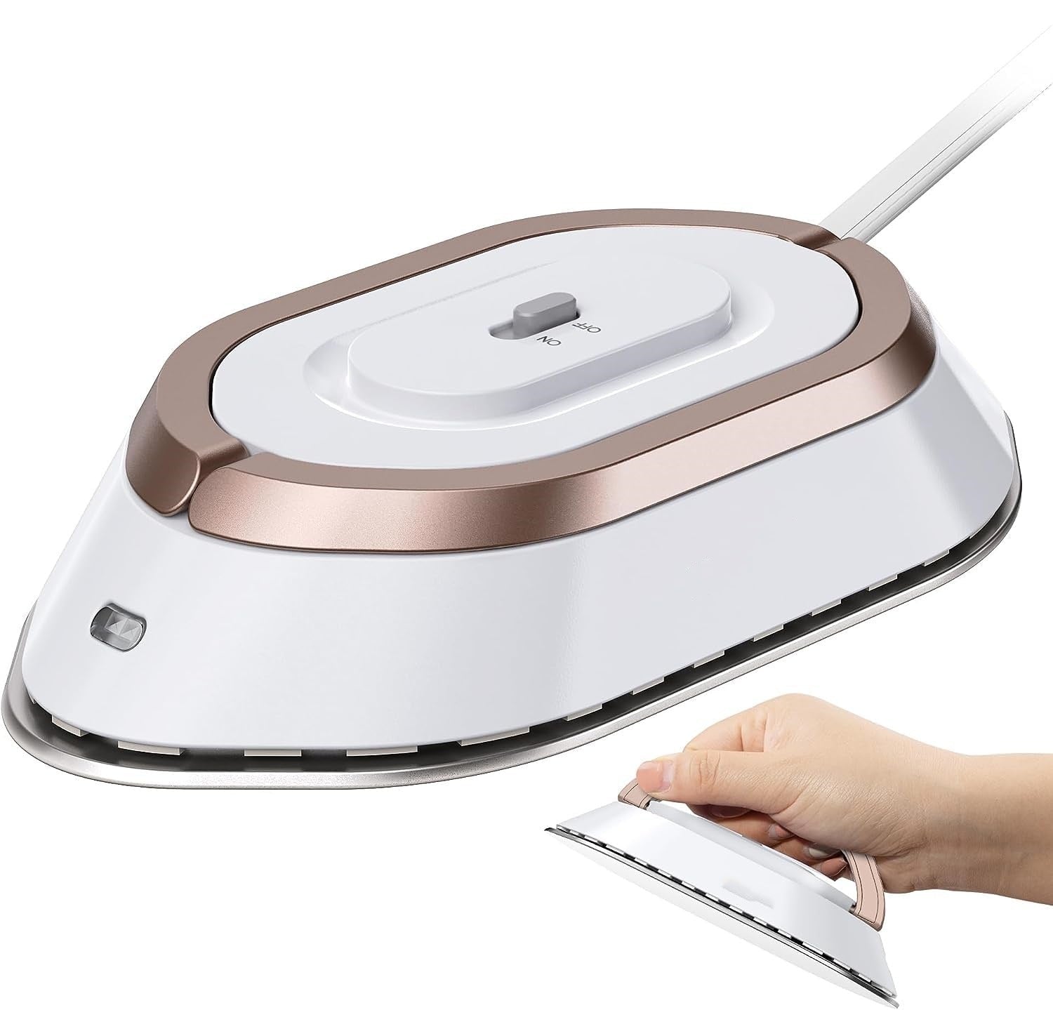 Mini Travel Dry Iron for Clothes with Dual Voltage