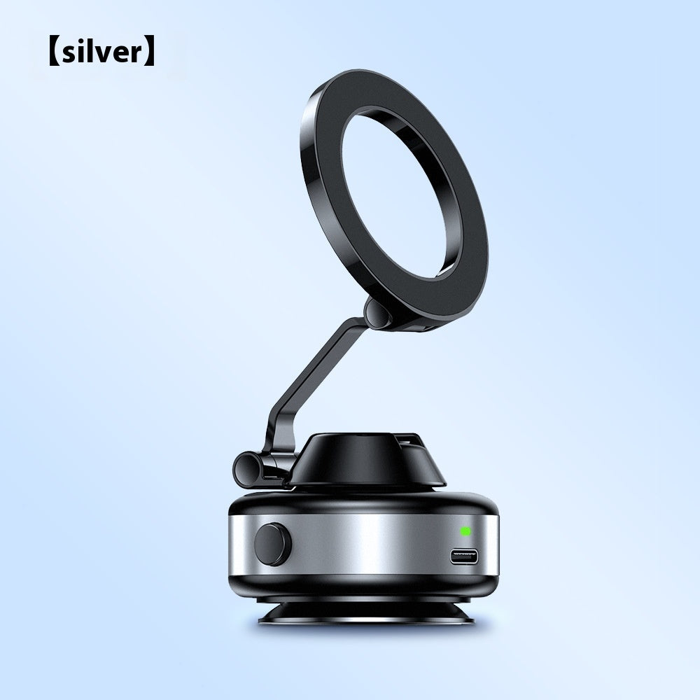 Electric Magnetic Portable Car Folding Suction Cup Mobile Phone Bracket
