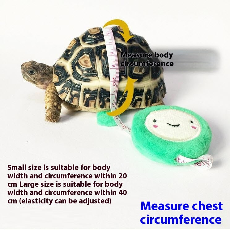 Turtle Pet Traction Strap Adjustable Vest Out