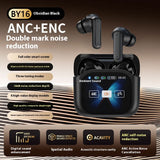 In-ear Bluetooth Headset With Screen Noise Reduction Transparent Large Color Screen